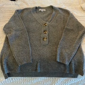 Madewell gray sweater. Size x small